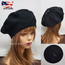 Mujer Summer Spring Winter Crochet Knit Slouchy Beanie Beret Cap Slouch Ski Hat  eb-54533553